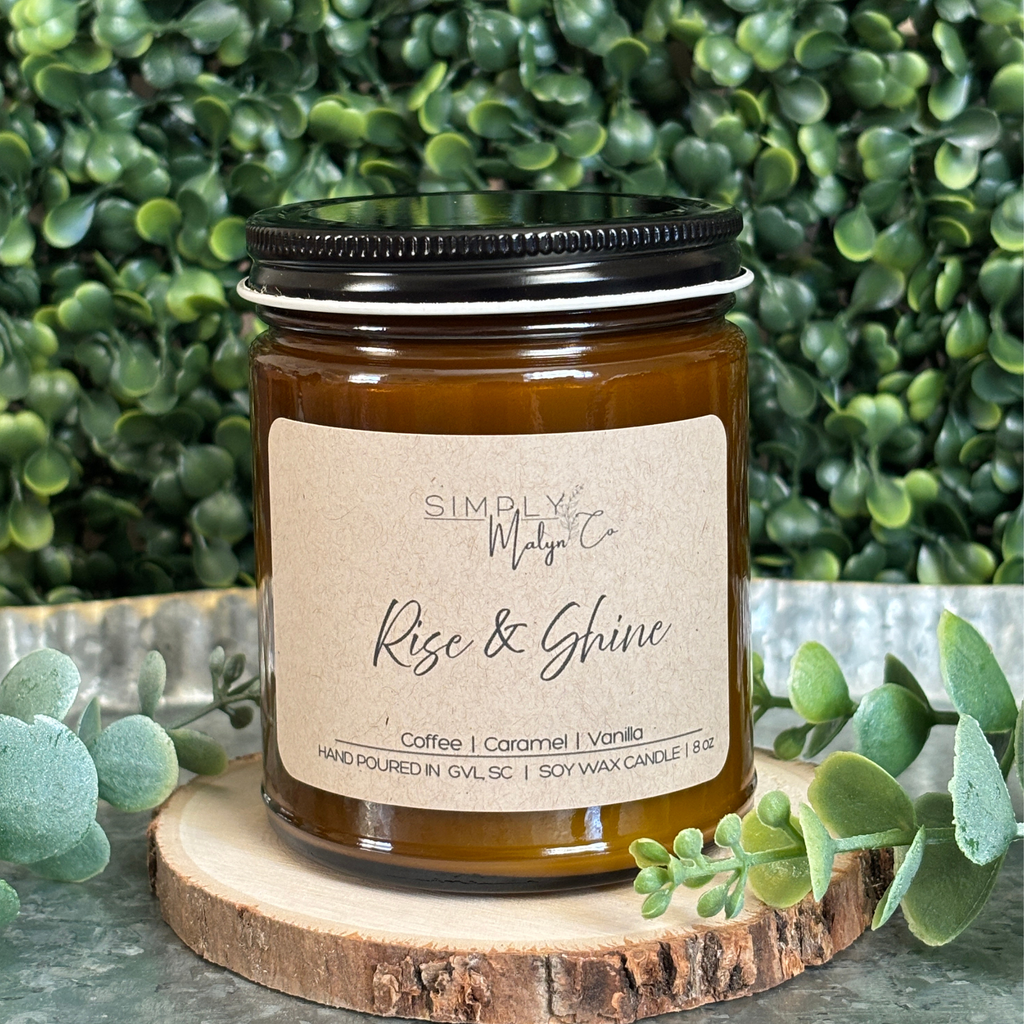 Rise &  Soy Wax Candle