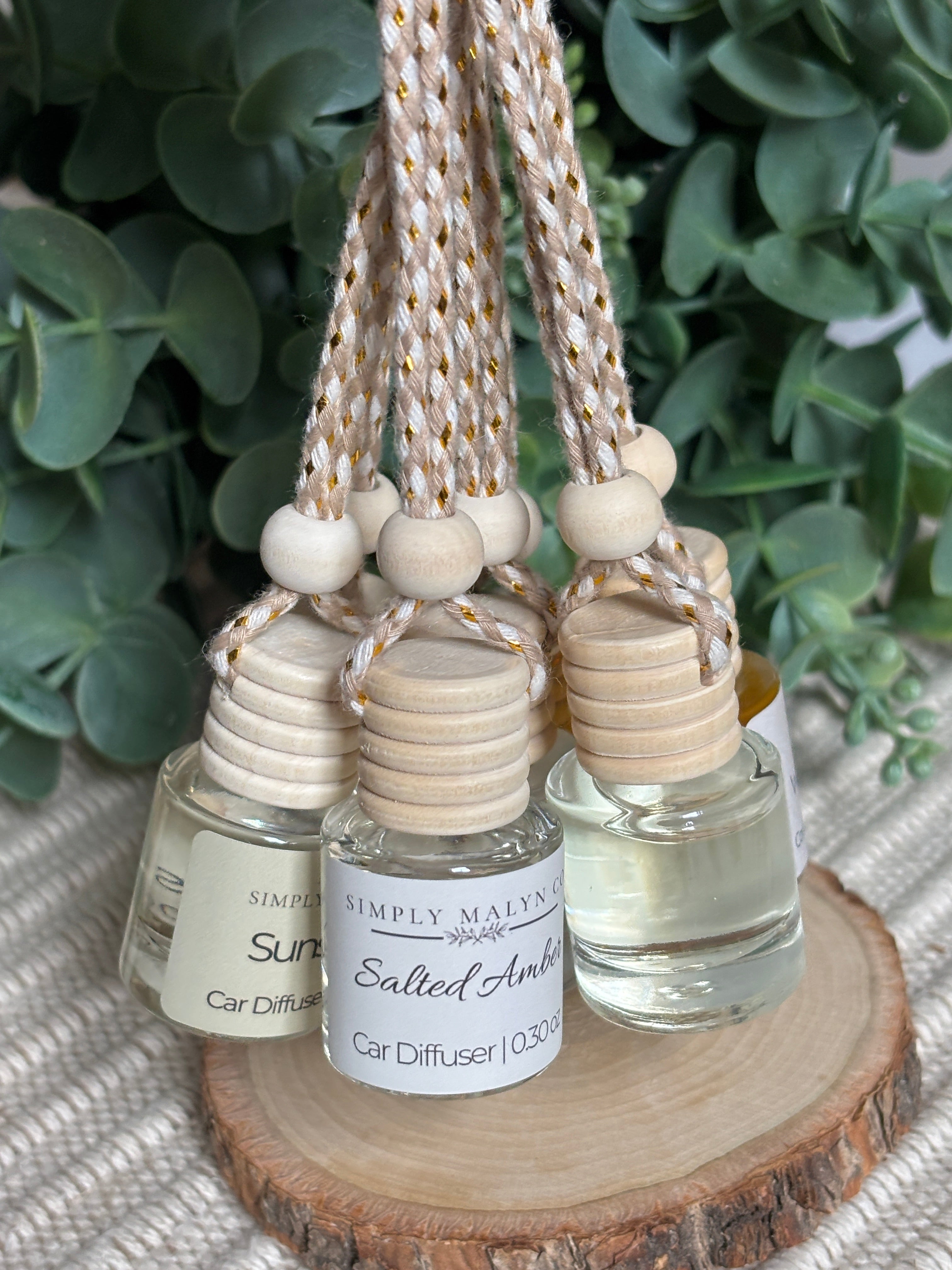 Salted Amber Car Diffuser