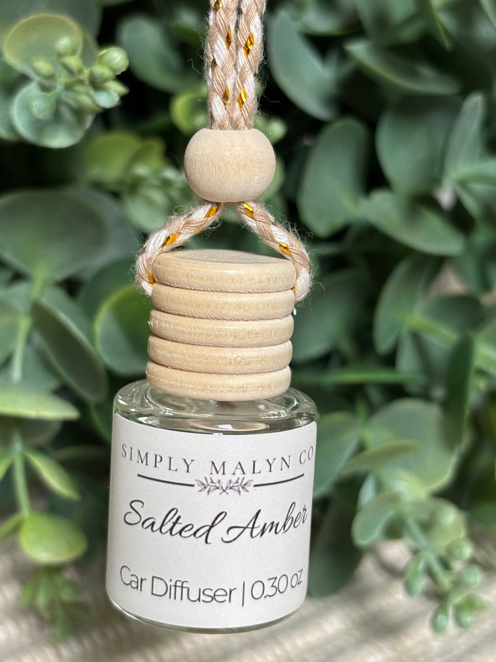 Salted Amber Car Diffuser
