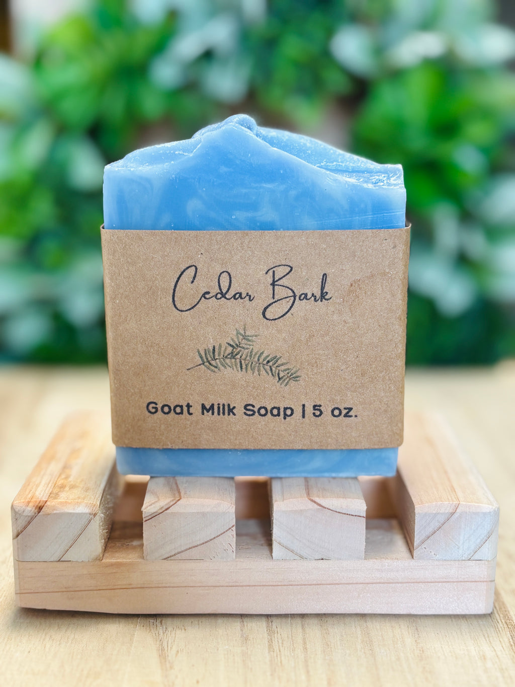 Cedar Bark Goat Milk Bar Soap