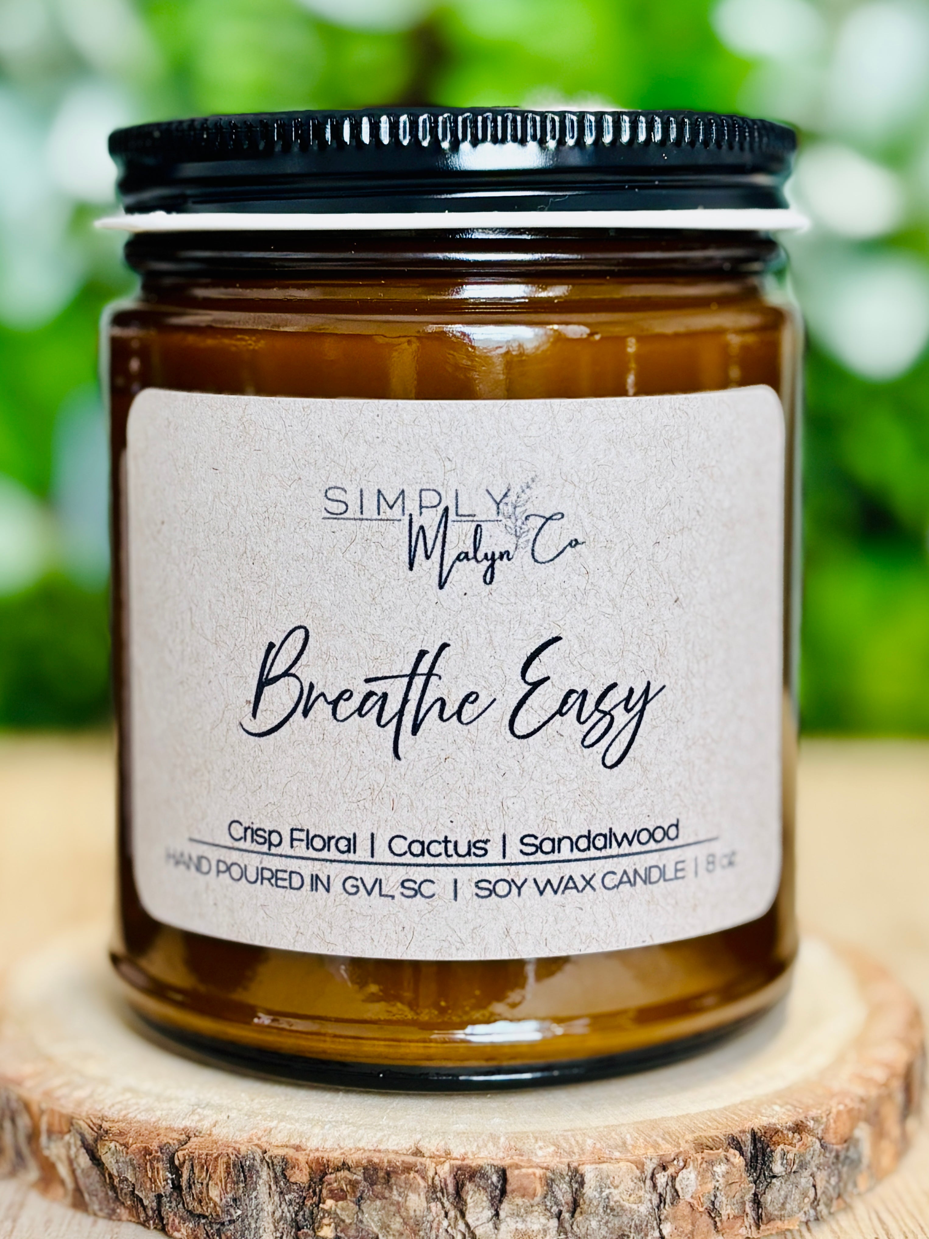 Breathe Easy Soy Wax Candle