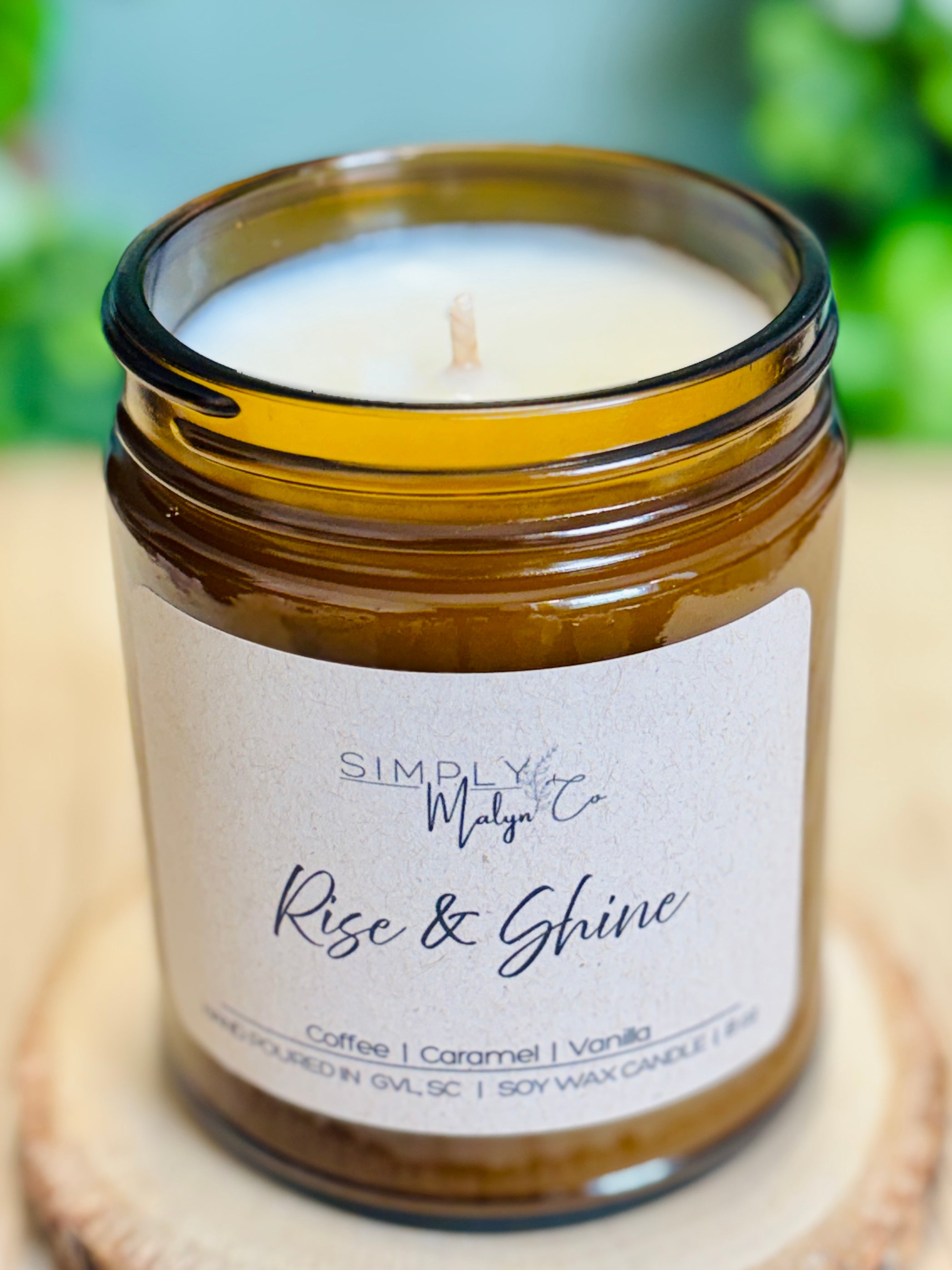 Rise &  Soy Wax Candle 8 oz.