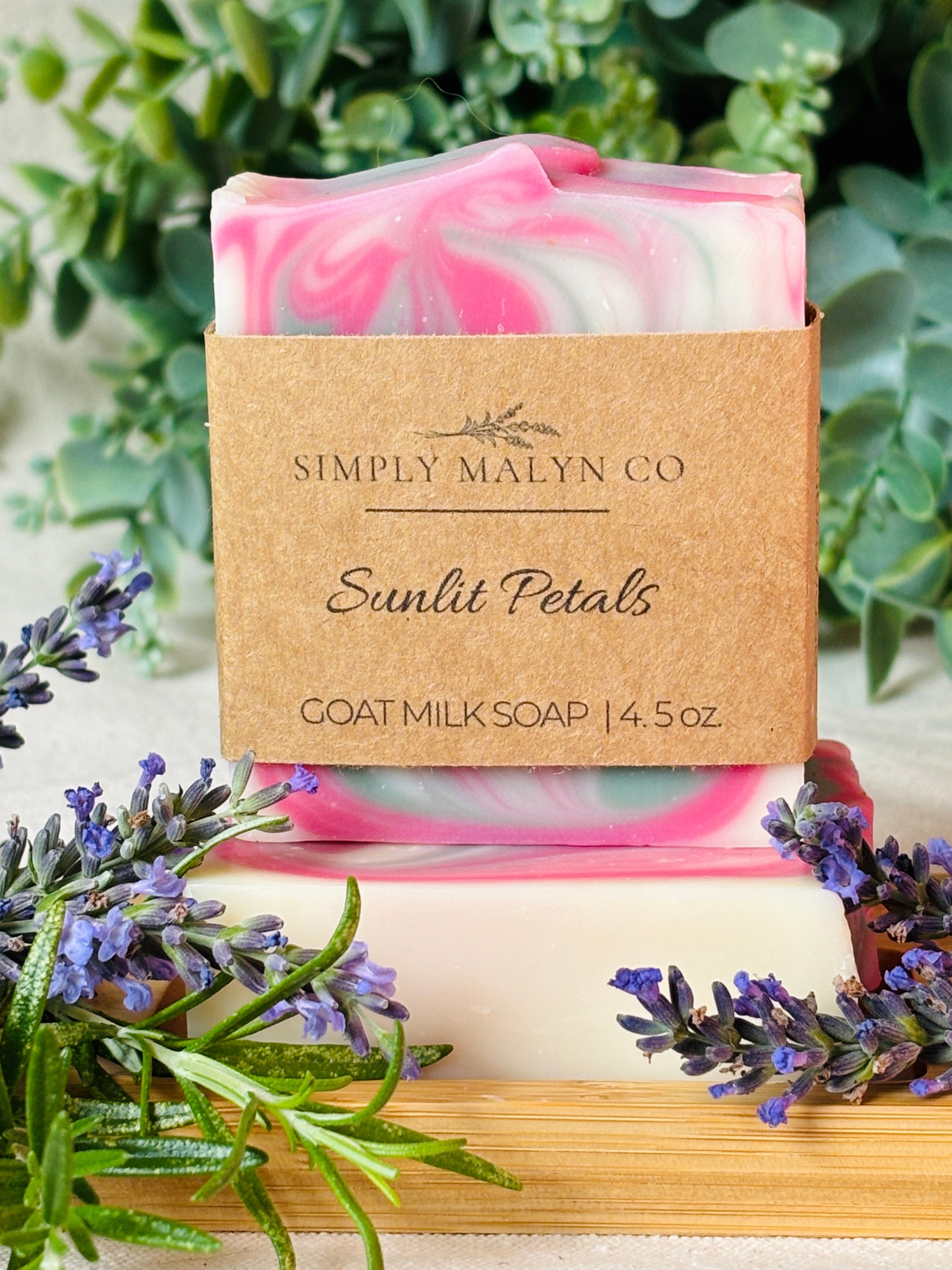 Sunlit Petals Goat Milk Soap