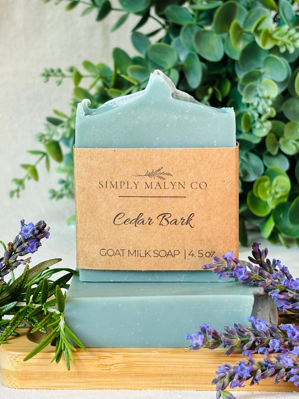 Cedar Bark Goat Milk Bar Soap