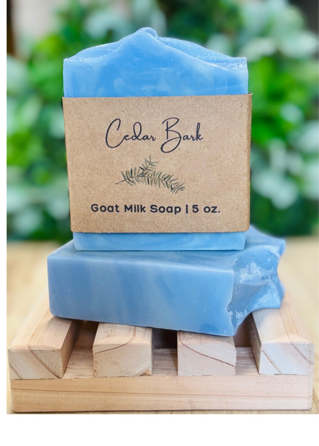 Cedar Bark Goat Milk Bar Soap